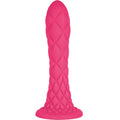 SILEXD - DREAMY DILDO FANTASY SILICONA LIQUIDA TERMOREACTIVO FUCSIA 18.5 CM